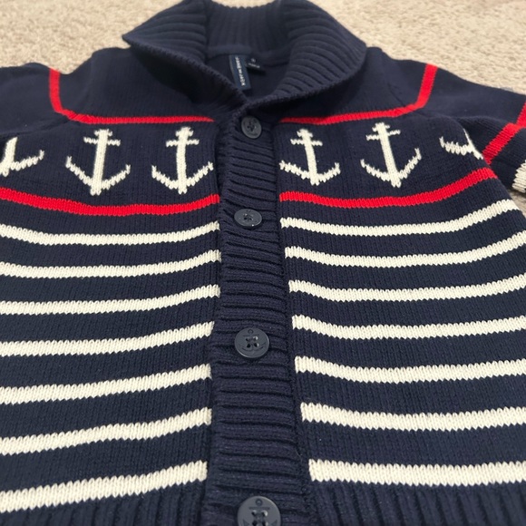 Janie and Jack The Nautical Days Cardigan- size 2T NWOT - Picture 3 of 6